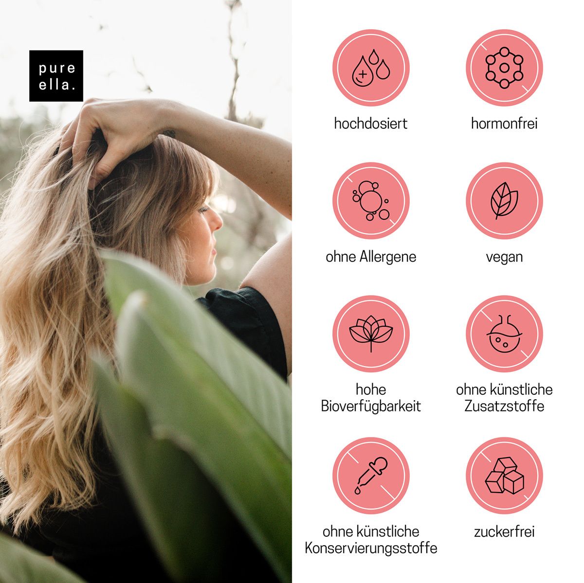 pure ella. Haut, Haare & Nägel