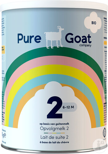 Pure Goat Follow-on Milk 2 Goat Milk Based Babies 6-12 Months Powder 400g