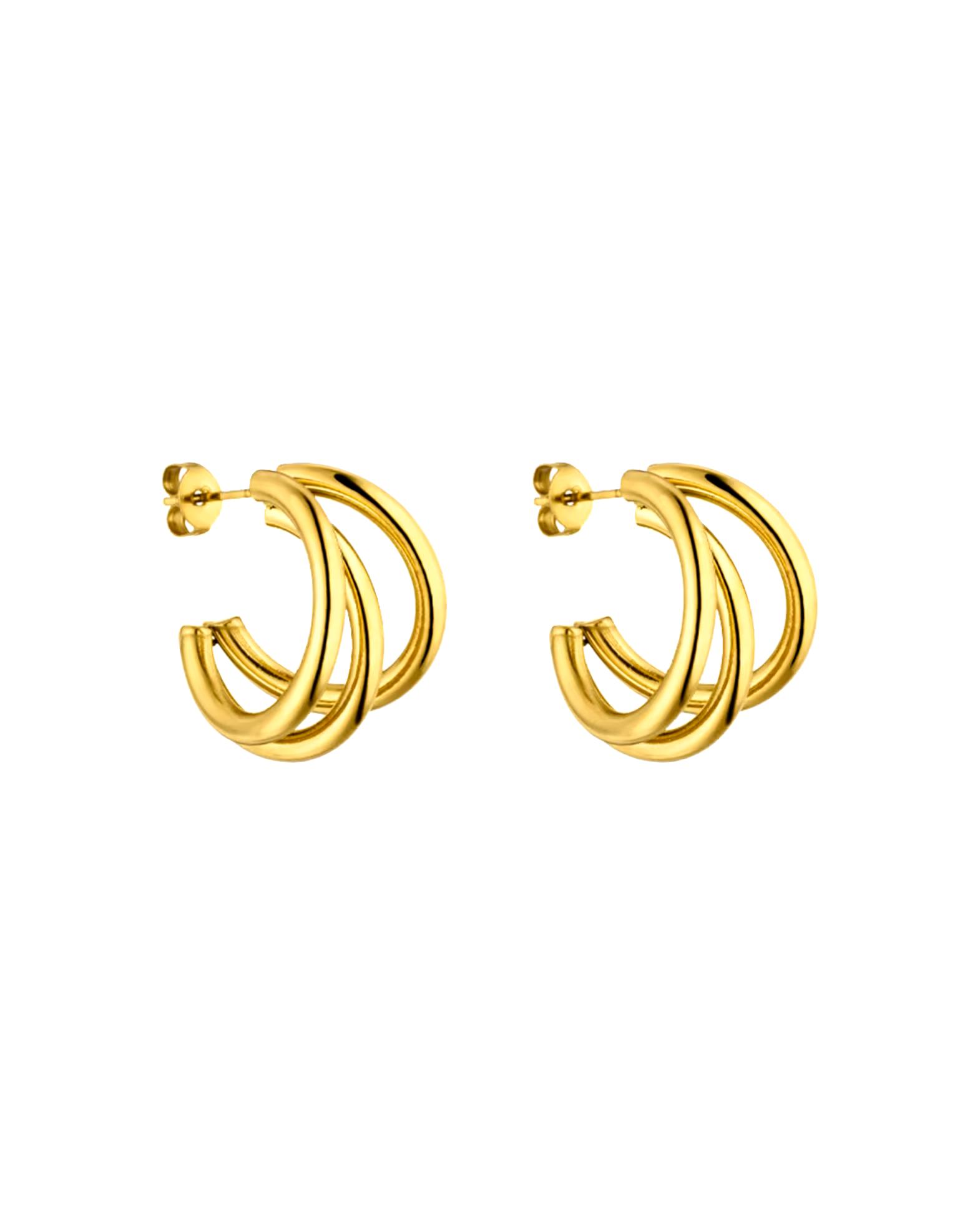 Purelei hoop earrings Eono in a timeless design