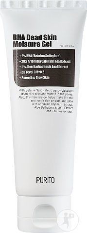 Purito BHA Dead Skin Moisture Gel Moisturizing Gel Tube 100ml