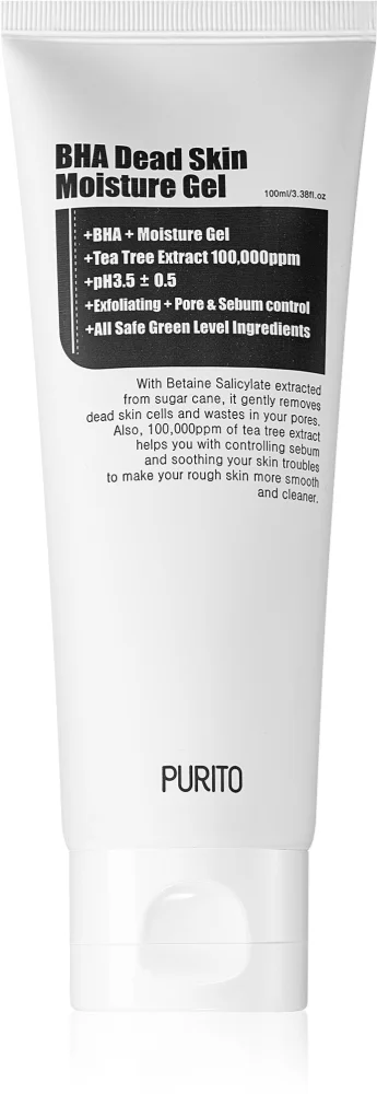 Purito BHA Dead Skin Moisture cleansing gel with exfoliating effect with moisturizing effect