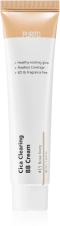 Purito Cica Clearing BB Cream with UVA and UVB filters