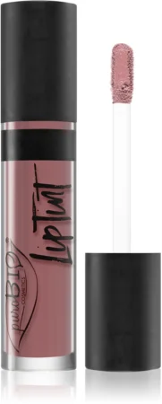 puroBIO Cosmetics Lip Tint liquid lipstick with a matt finish