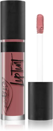 puroBIO Cosmetics Lip Tint liquid lipstick with a matt finish