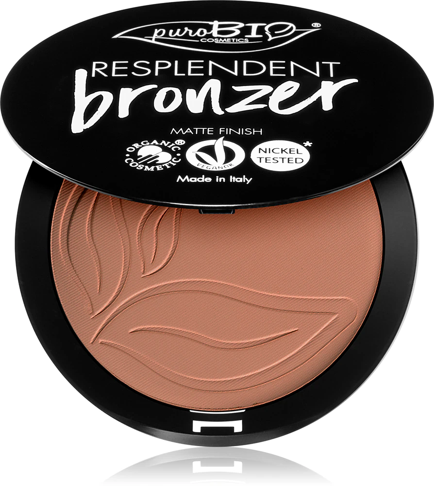 puroBIO Cosmetics Resplendent Bronzer with matt effect
