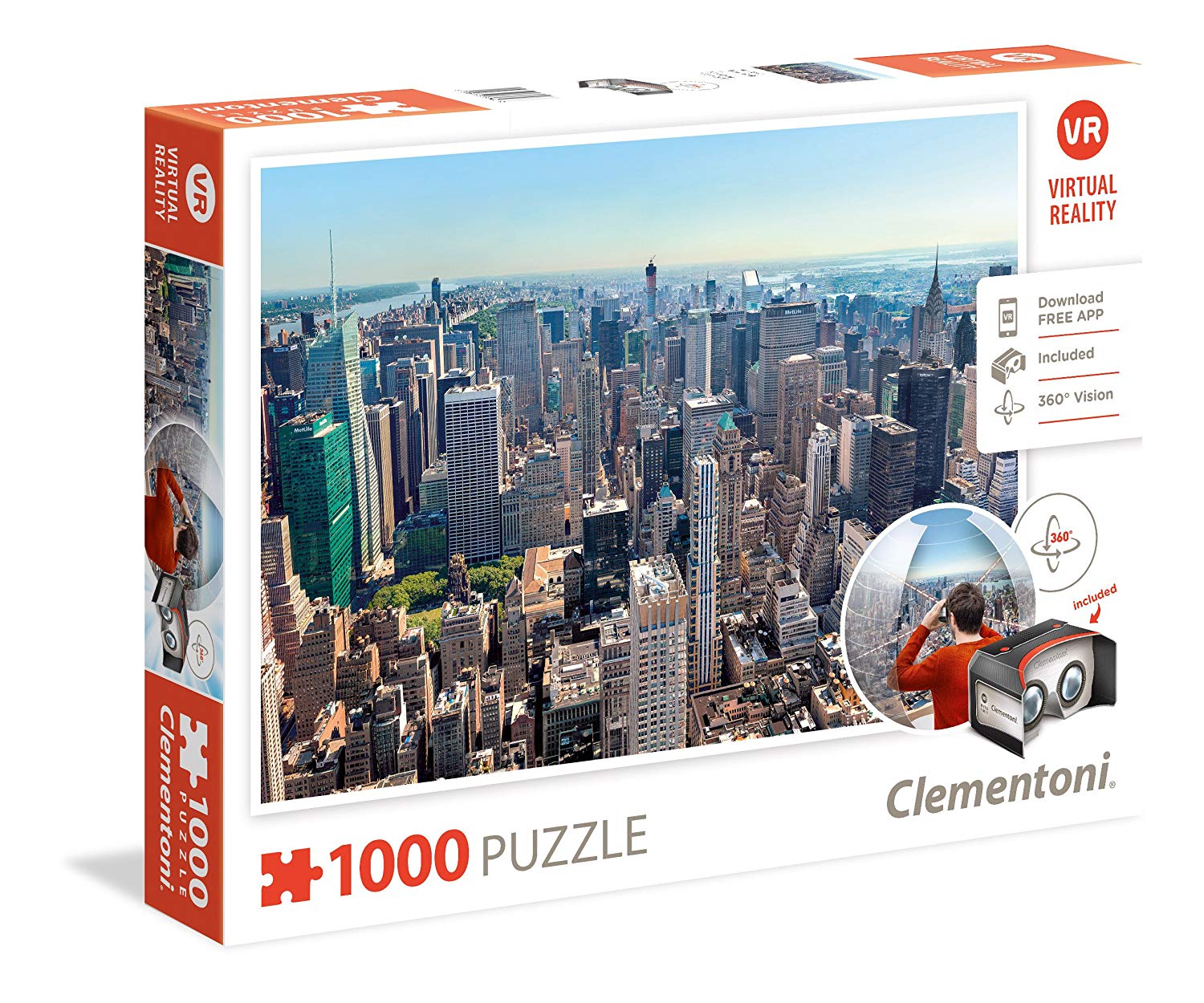 Clementoni Puzzle Virtual Reality New York A