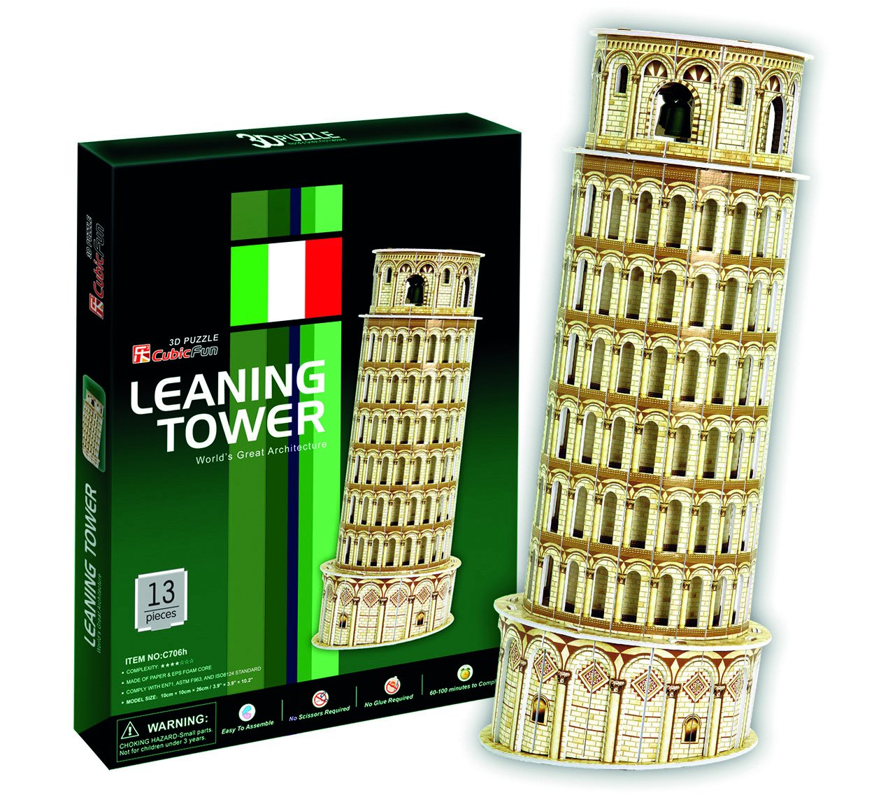 Puzzle 3D Leaning Tower Of Pisa