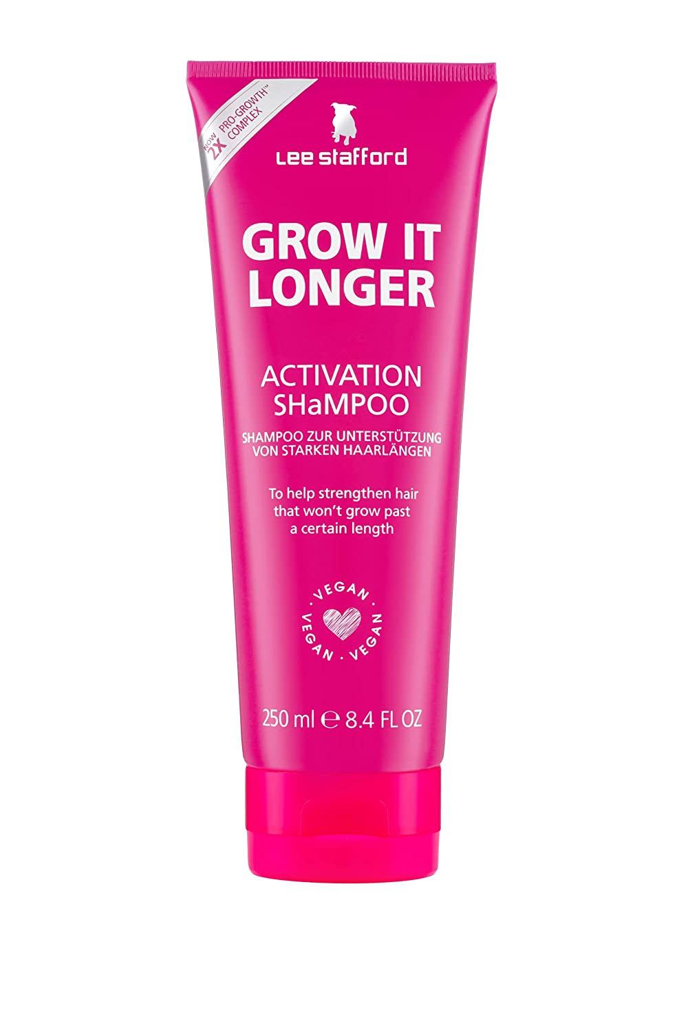 Lee Stafford Grow It Longer Activation Hair Shampoo 250ml - Hair Growth , Hair Cleanser