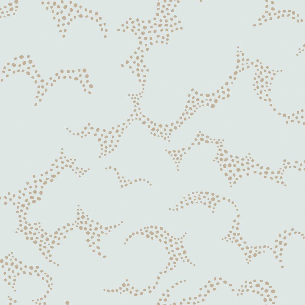 Hanna Werning Wonderland 1458 Non-Woven Wallpaper Pattern Brown Polka Dots 