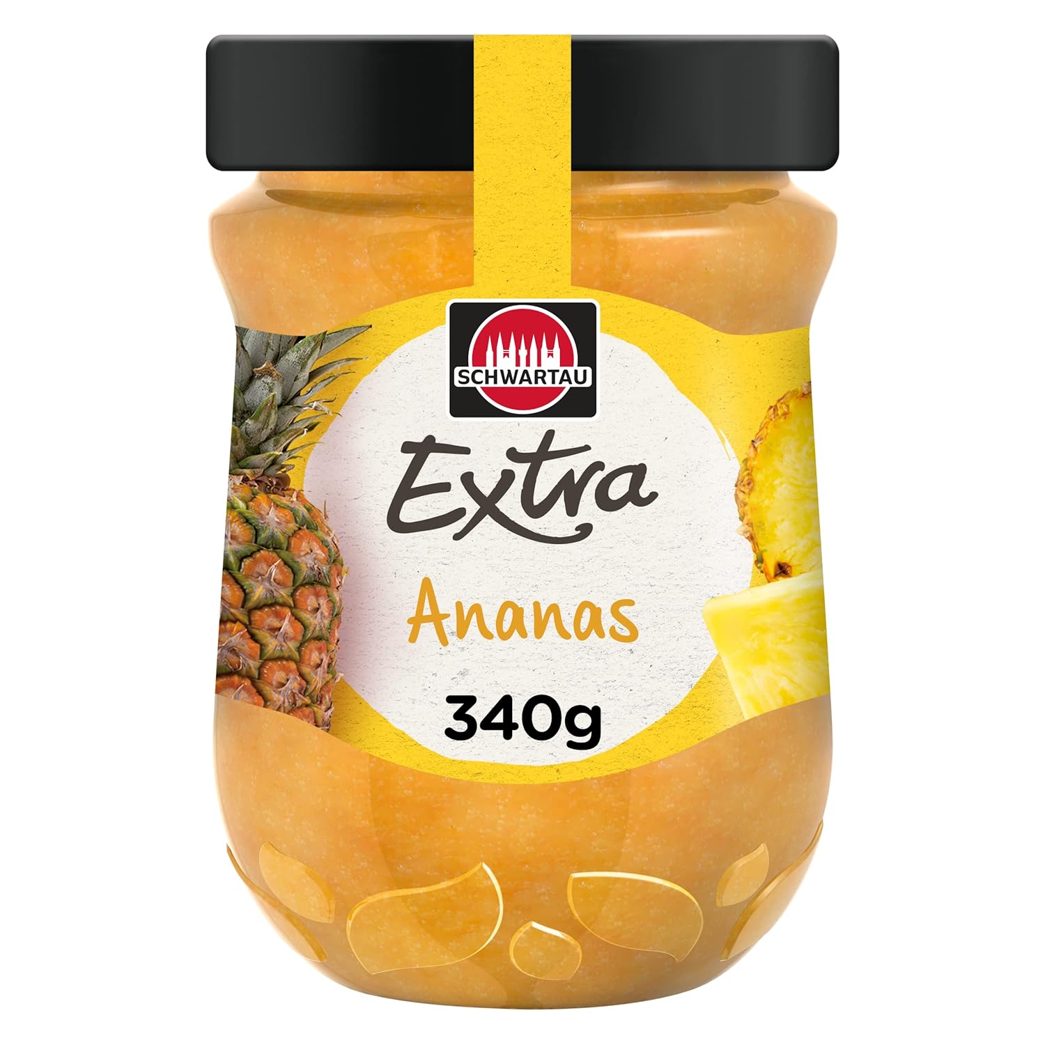 Schwartau Extra Pineapple, 340 g Jar