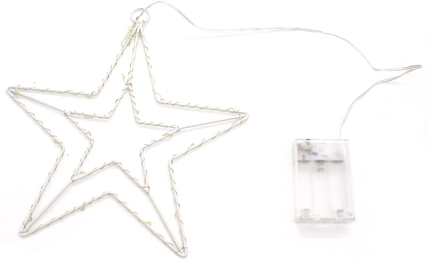 Daro Decorative Metal Star With 20 Led Light Wire