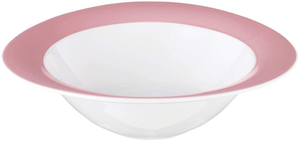 Seltmann Weiden Seltmann Trio Porcelain Cameo Pink Bowl 24 cm
