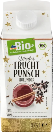 Juice, winter fruit punch with elderberry, 750 ml