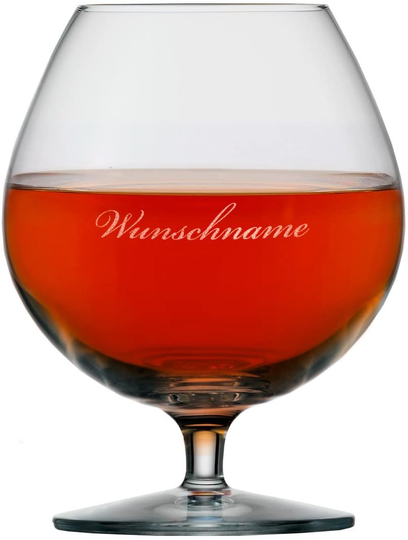 Stölzle Lausitz Elegant Cognac glasses 585ml with Free Name Engraving