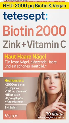 Biotin 2000 tablets 30 pieces, 18 g
