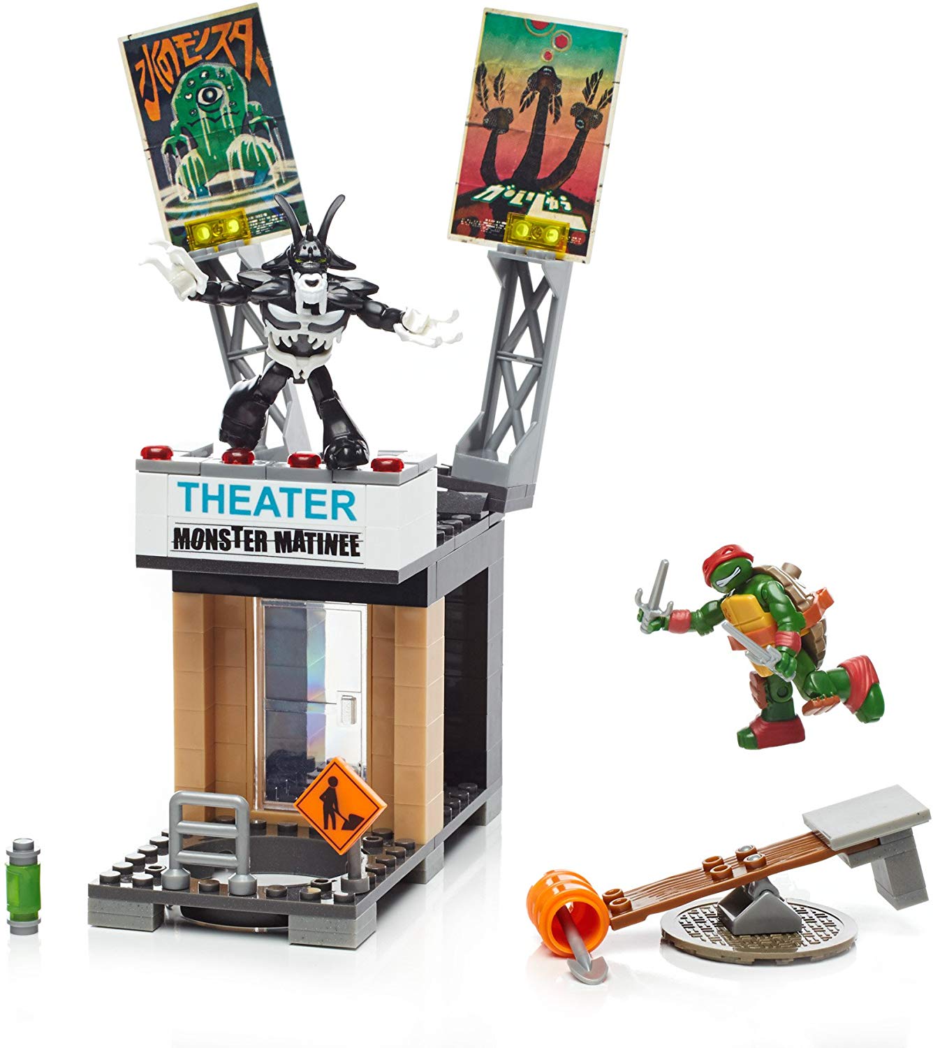 Mega Construx Mattel Mega Bloks DPF64 – Teenage Mutant Ninja Turtles Cool Attack Action