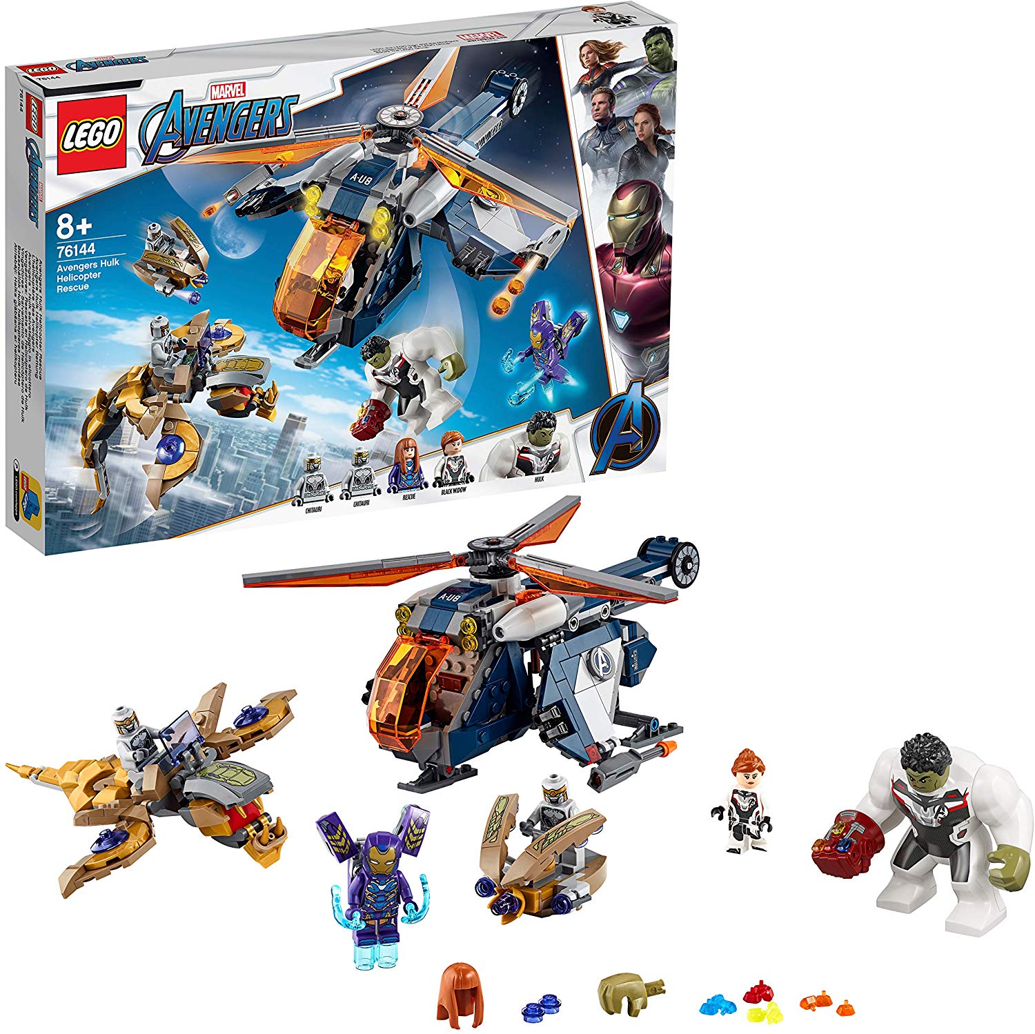 LEGO 76144 Marvel Super Heroes Avengers Hulk Helicopter Rescue Construction