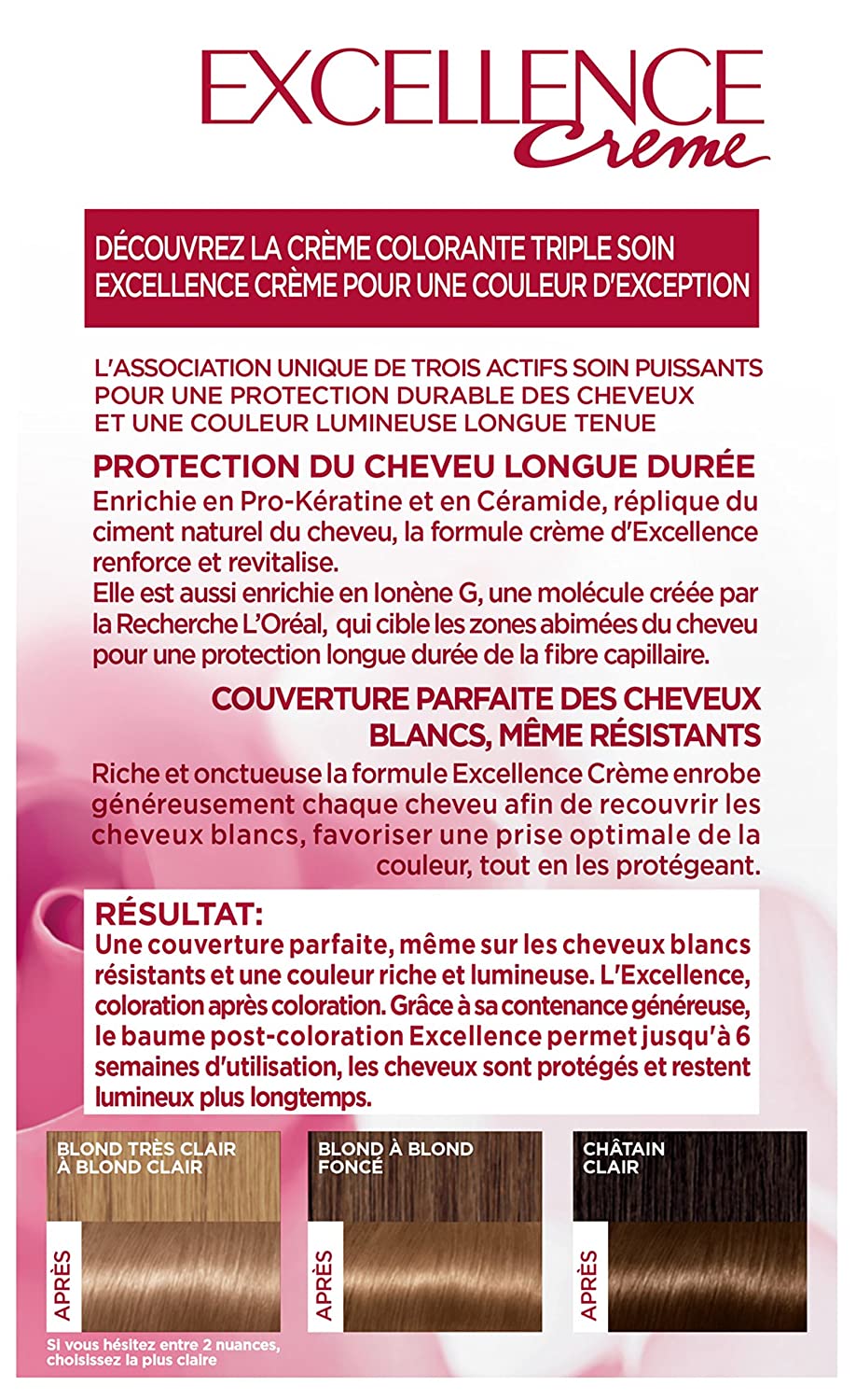 L'Oréal Paris L\'OREAL - Colouration - Excellence Cream - Tout les Blonds - 7.3 Blond Doré
