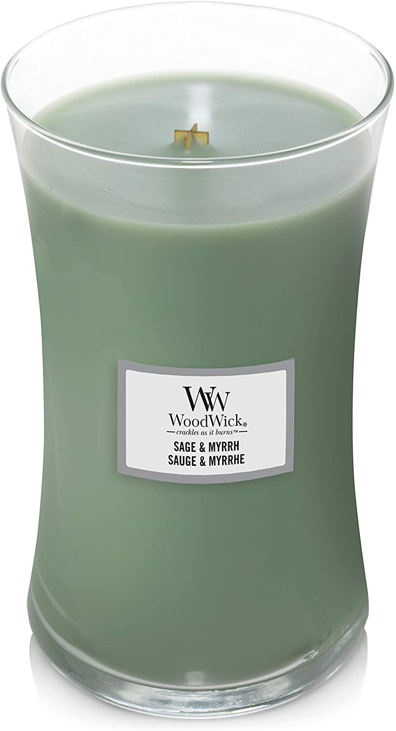 Woodwick Elliptical Scented Candle With Crinkle Wick