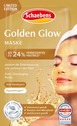 Face mask Golden Glow (2x5 ml), 10 ml