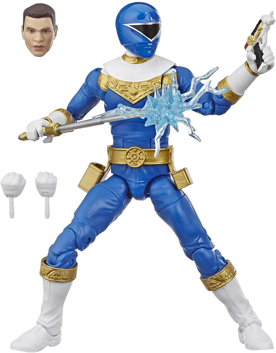 Power Rangers Lightning Collection 15Cm Zeo Blue Ranger Collectable Action 