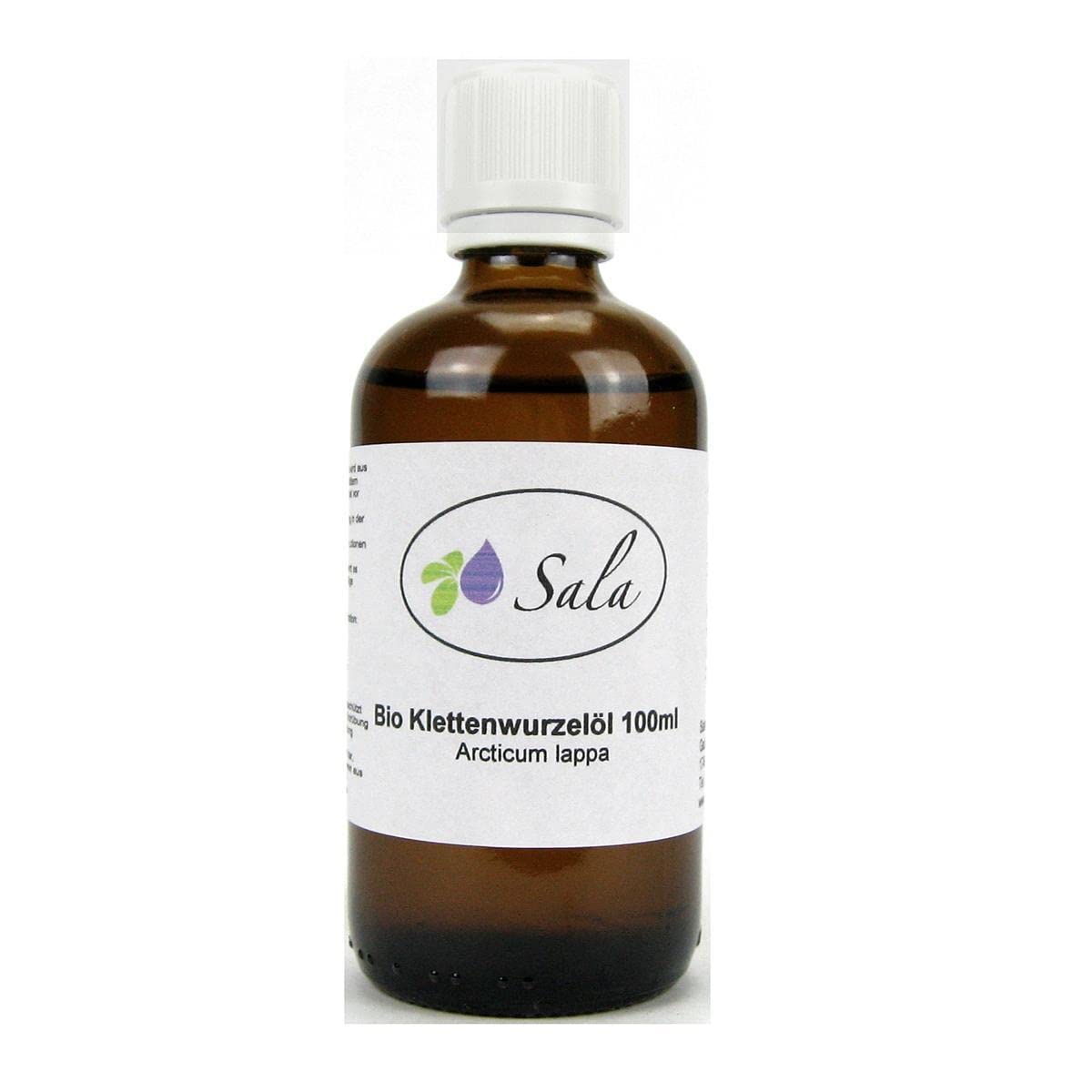 Sala Burdock Root Oil Active Ingredient Oil Organic (100 ml Glass Bottle)