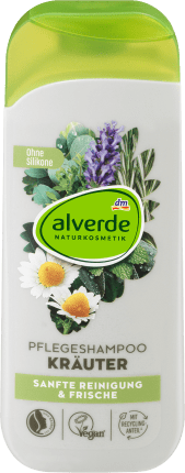 alverde NATURKOSMETIK Shampoo Herbs 7 organic herbs, 200 ml
