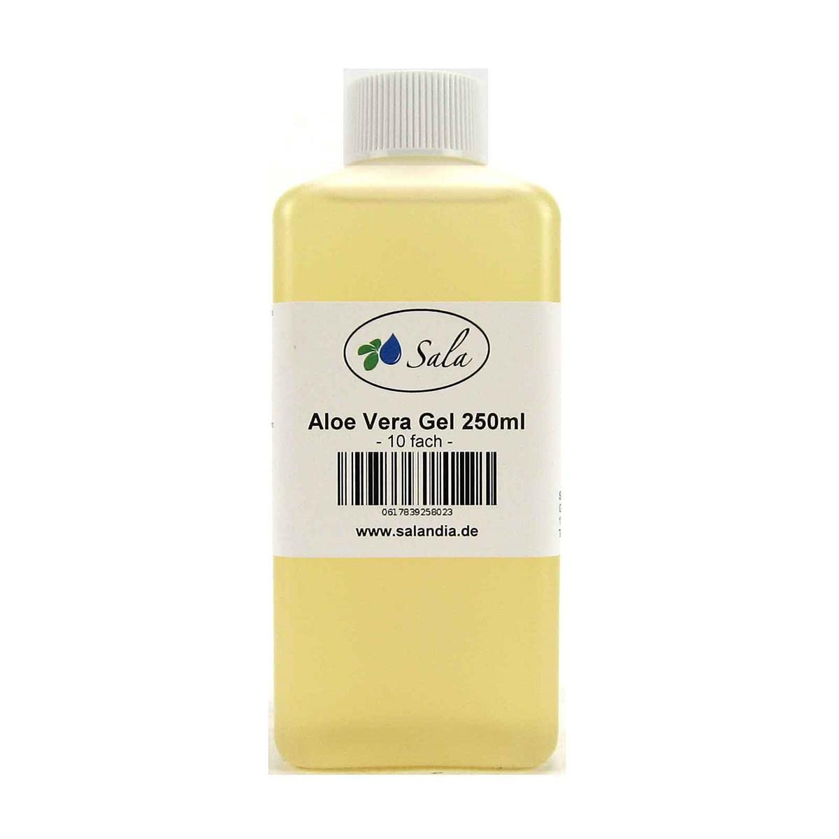 Sala Aloe Vera Gel 10x Liquid (250 ml HDPE Bottle)