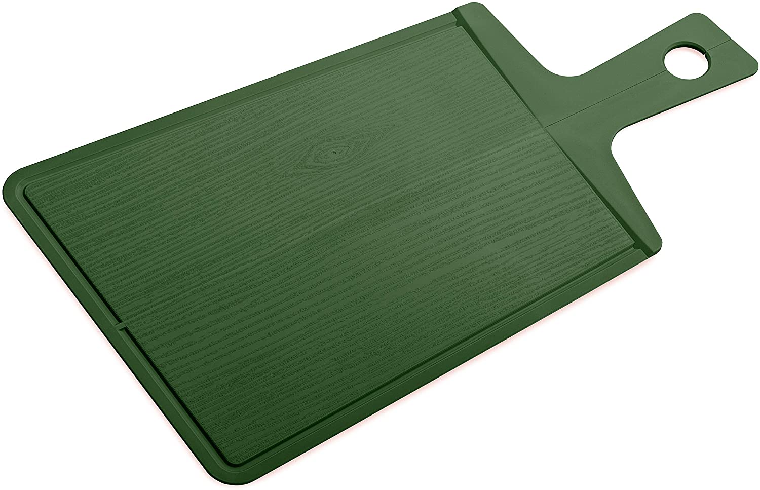 koziol Snap 2.0 Chopping Board, Plastic, Forest Green, 49.2 x 27.8 x 0.8 cm