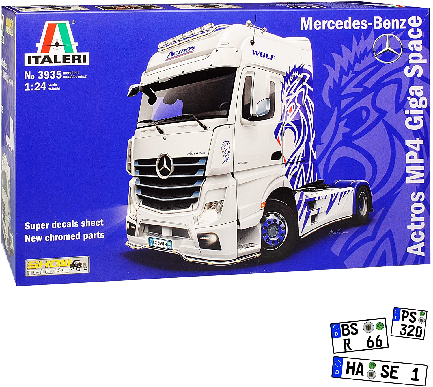 Mercedes-Benz Actros Mp4 Giga Space 2 Generation From 2011 Tractor Truck 39