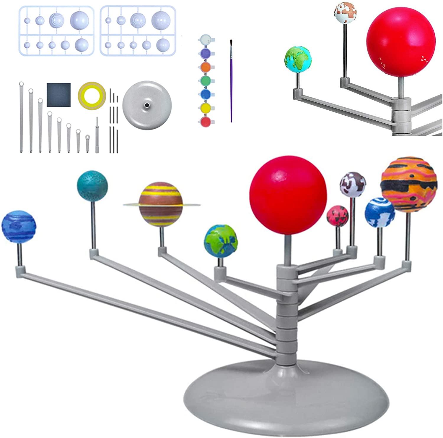 Iso Trade Astronomical Toy Model Solar System With 9 Solar Planets Planet S