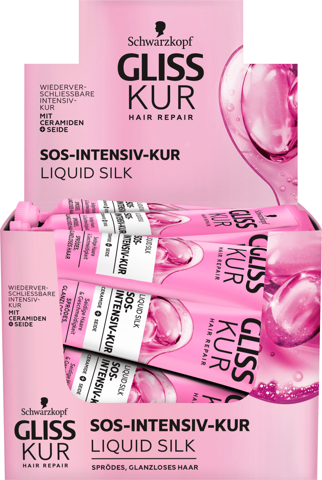 Hair Treatment Sos Liquid Silk, 20 Ml