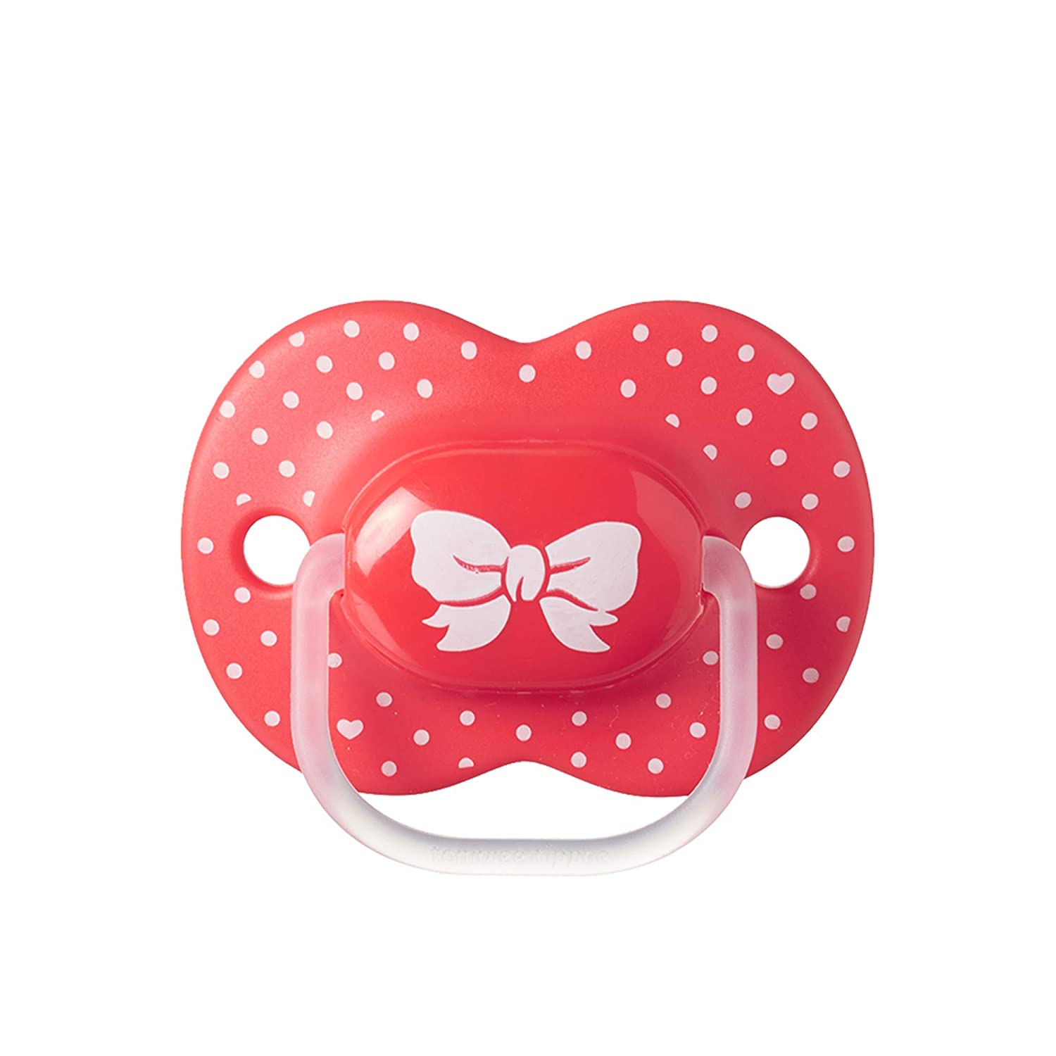 Tommee Tippe Little London Symetric Pacifier, 6-18 Months, BPA Free, Red