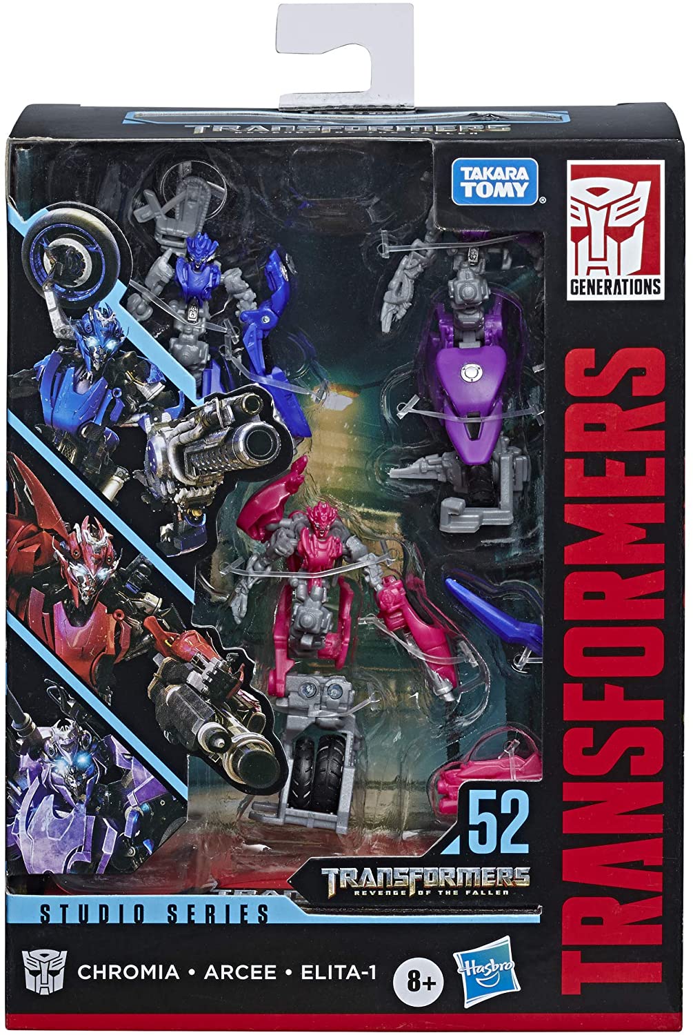 Transformers Toy Studio Series 52 Deluxe Transformers: The Revenge Arcee Ch