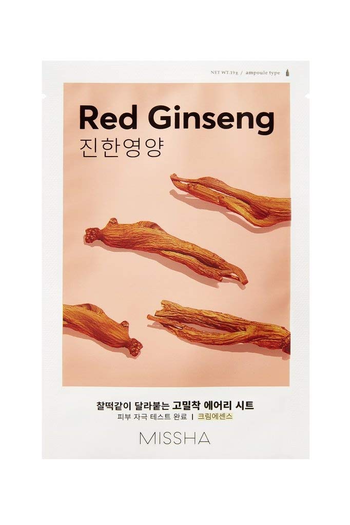 Missha Airy Fit Sheet Mask (Red Ginseng) 20g
