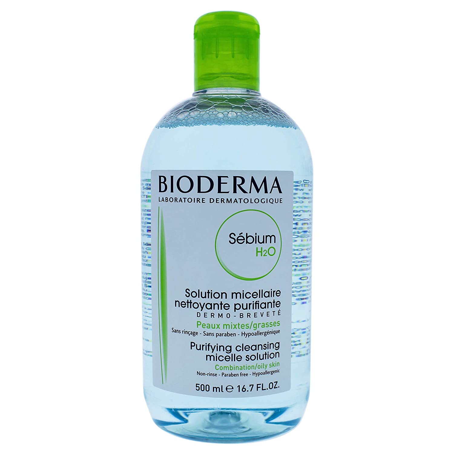 Bioderma Micellar Water, Pack of 1 (1 x 500 ml)