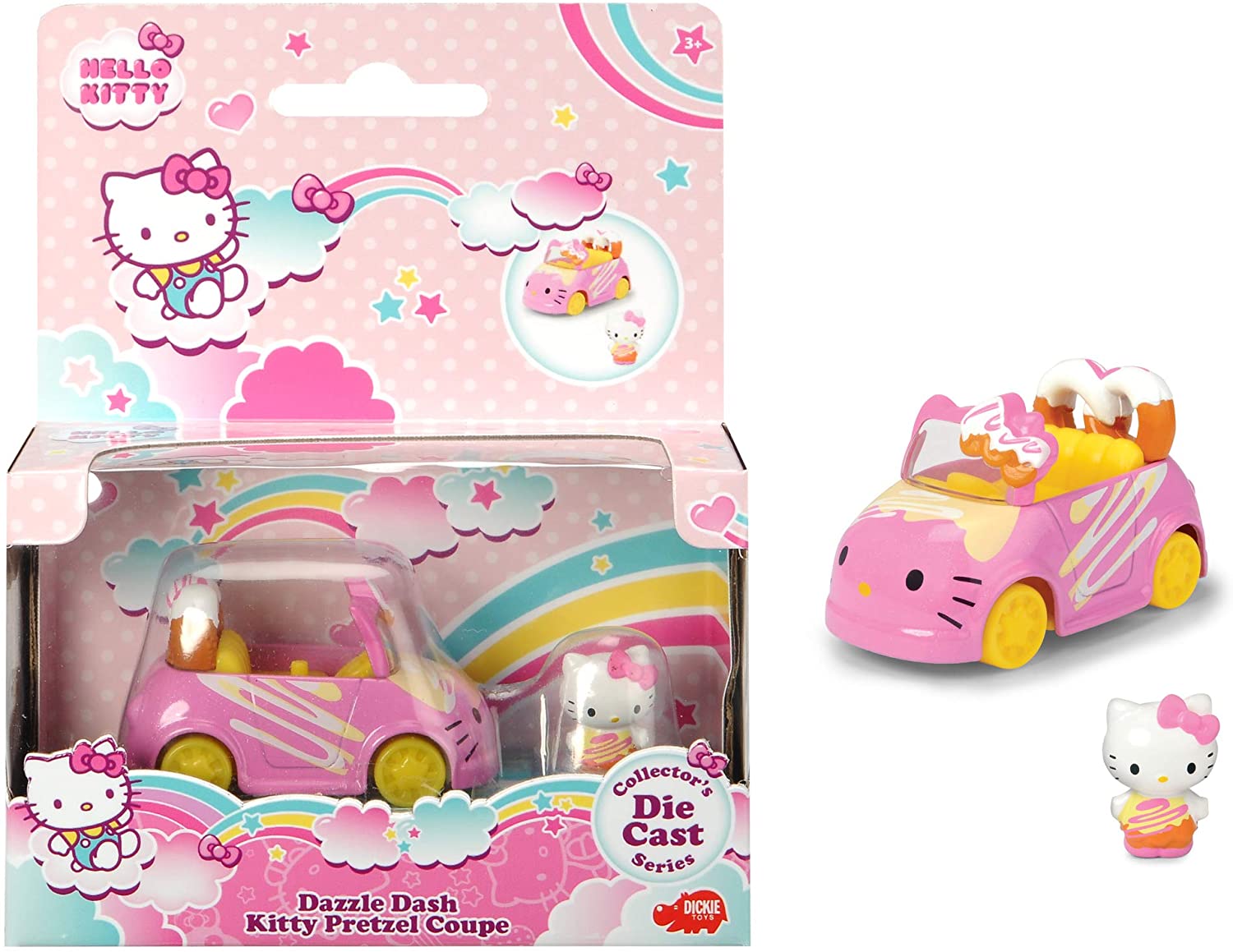 Simba Hello Kitty 253241003 Pretzel Car Pink
