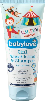 Babyshampoo shower & Waschlotion 2in1, 200 ml