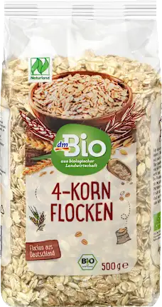 4-grain flakes, 500 g