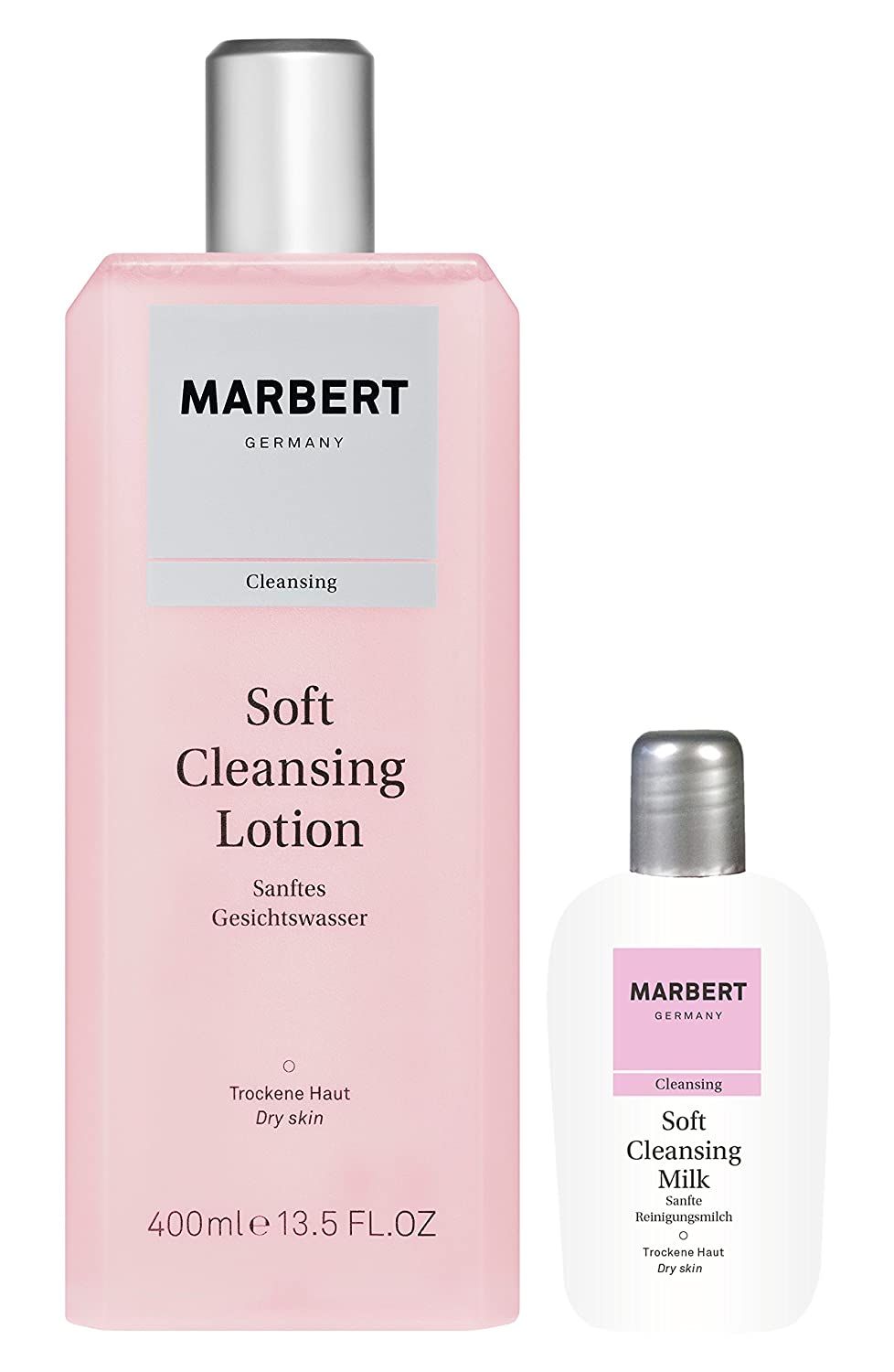Marbert Soft Cleansing Care Set (Lotion 400 ml + Lotion 50ml), (Pack of 1)