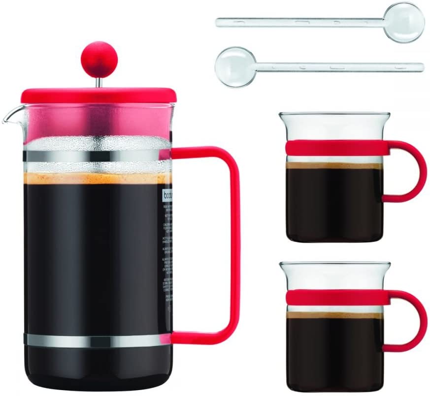 Bodum Bistro Coffee Maker Set 1 L Red