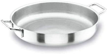 Lacor-50640W-ROUND DISH W/O LID WAGNER 40 CMS.