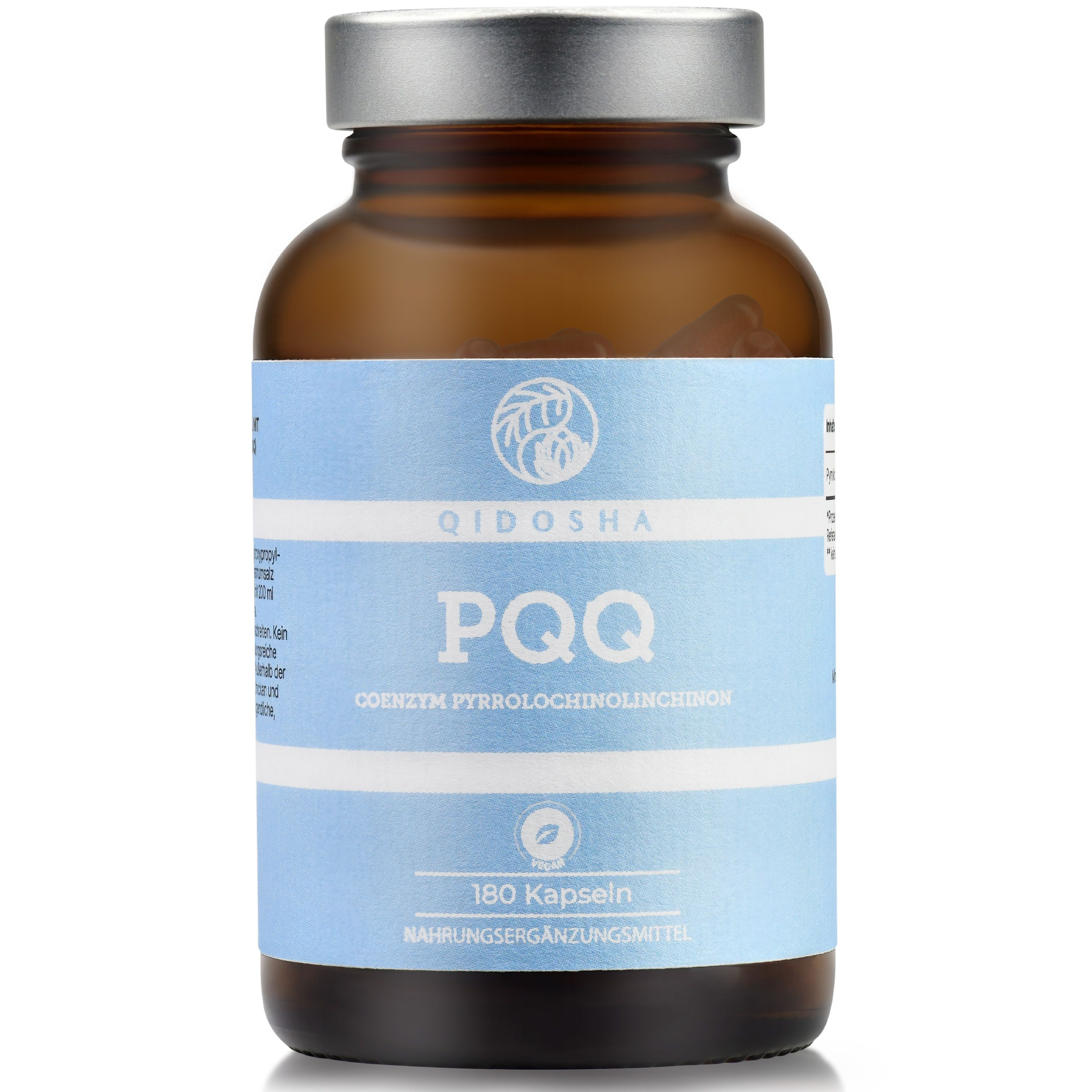 QIDOSHA PQQ (Pyrrolochinolinchinon) mit Akazienfaser