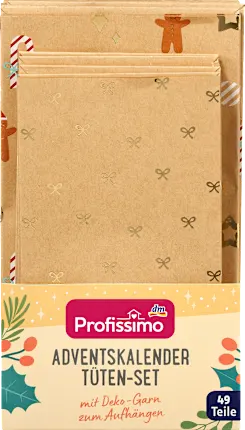 Profissimo Advent calendar bag set, 1 piece