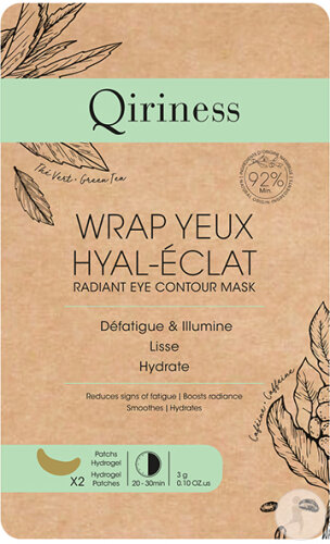 Qiriness Wrap Eyes Hyal Glow 2 pieces