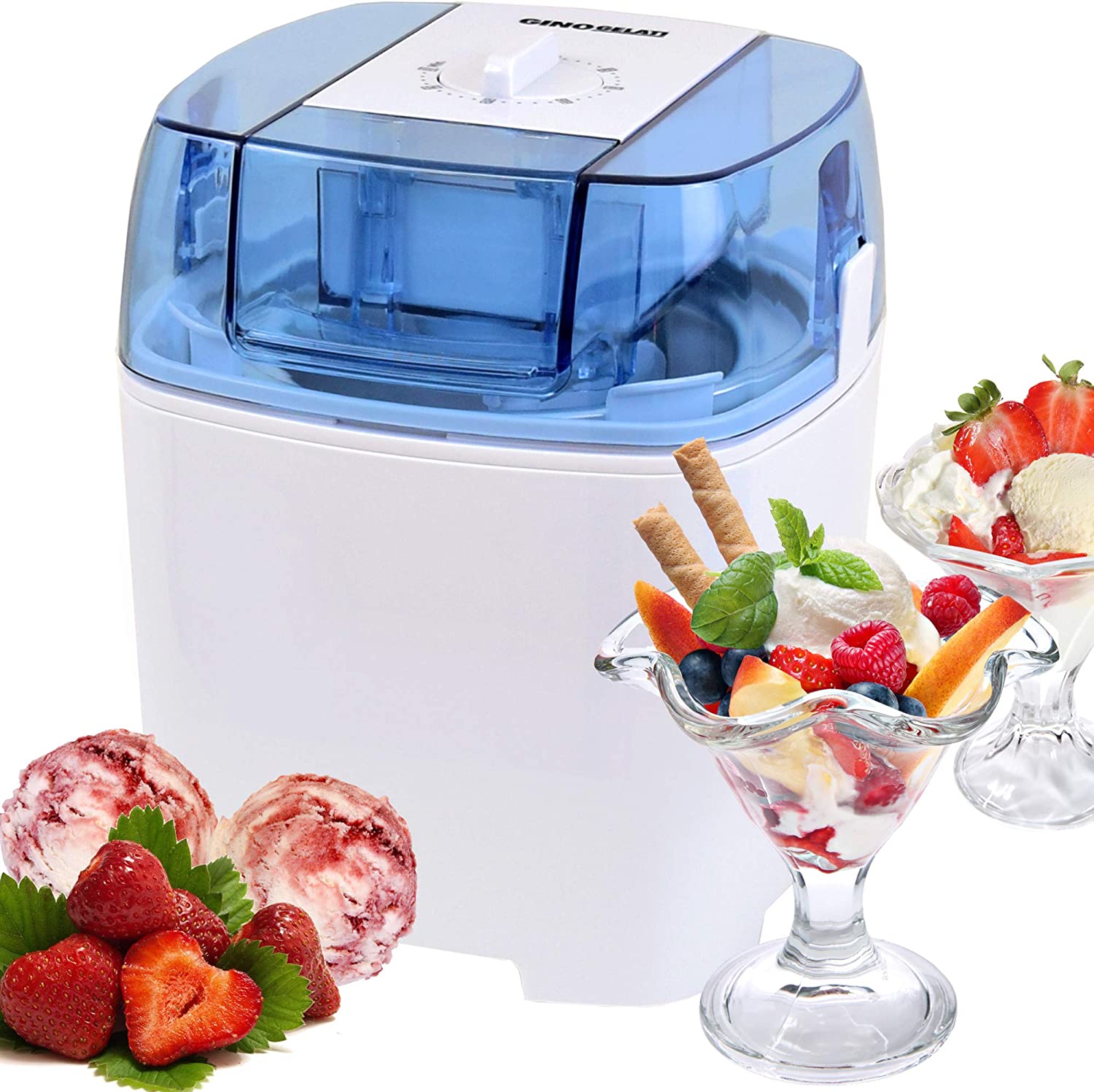 Gino Gelati Ice Machine with Timer Frozen yogurt machine milkshake machine IC-30W- A