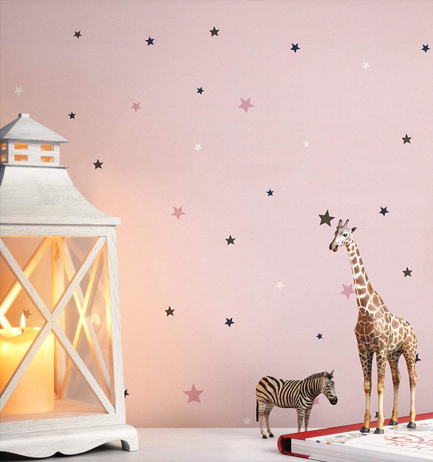 Newroom Design Newroom Childrens Wallpaper Pink Stars Stars Stars Childrens Paper Wallpa