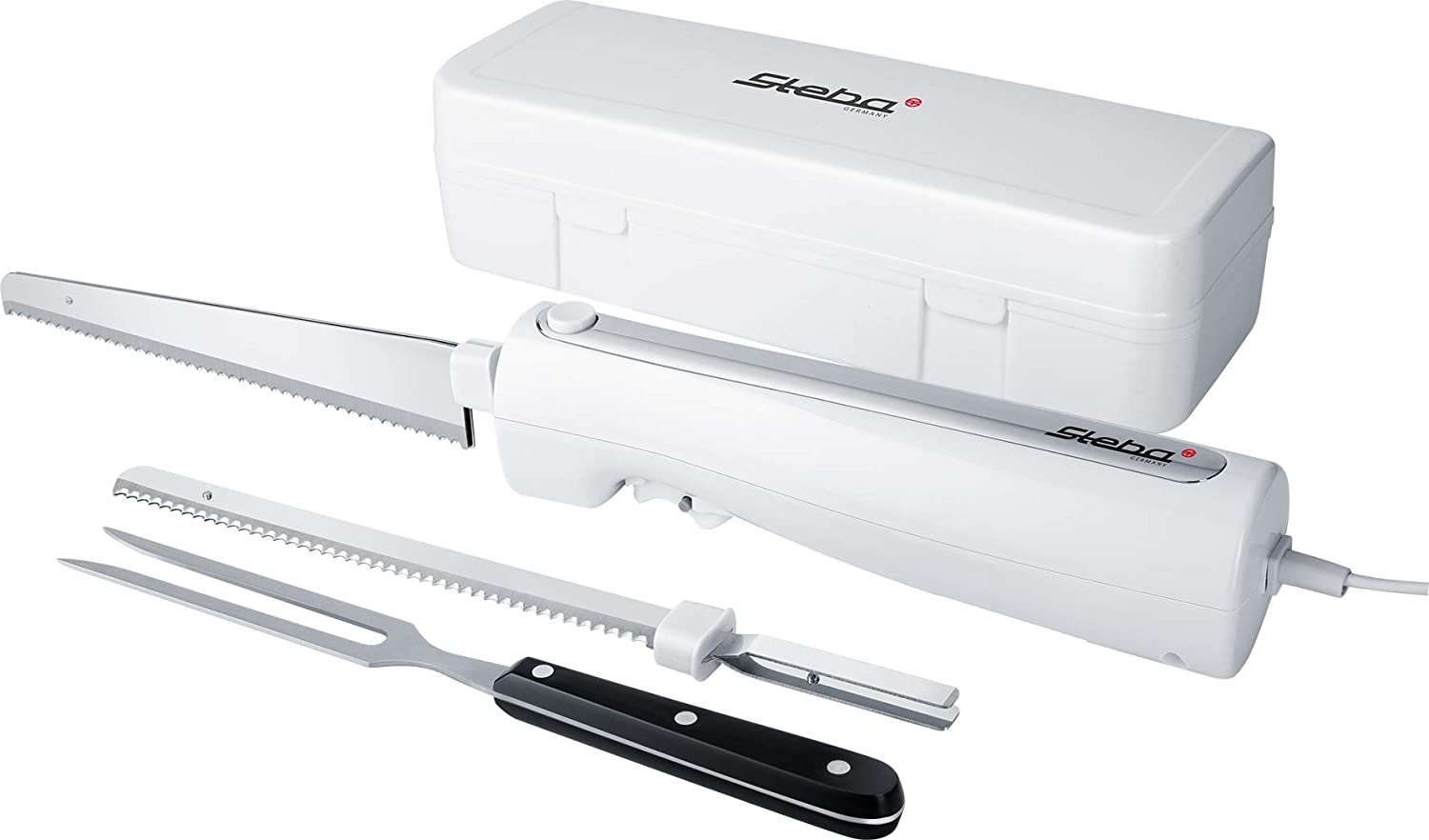 Steba electric knife EM 3, ergonomic housing for comfortable operation, inc