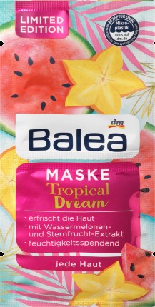 Facial mask Tropical Dream, 16 ml