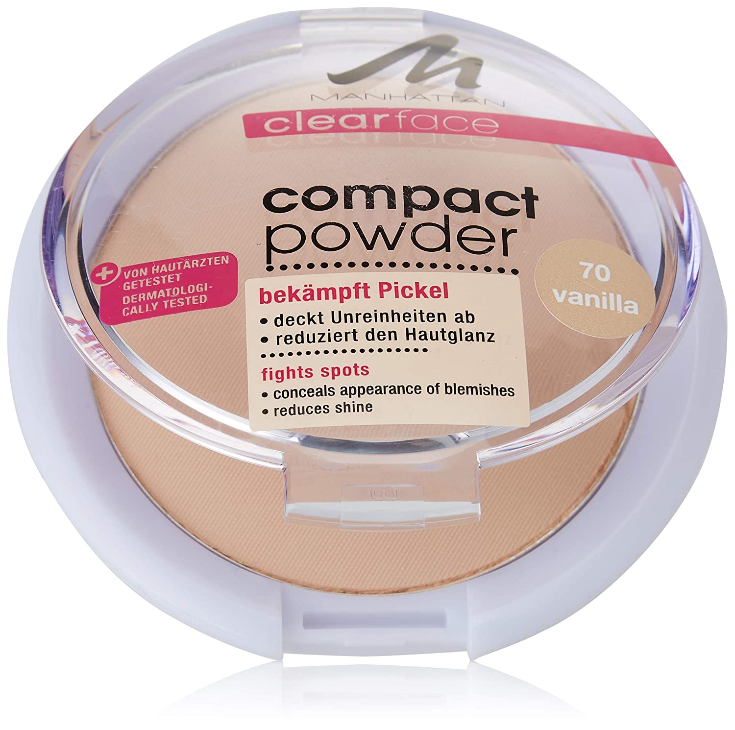 Manhattan CF Compact Powder, 1 pack, 9 g, ‎70